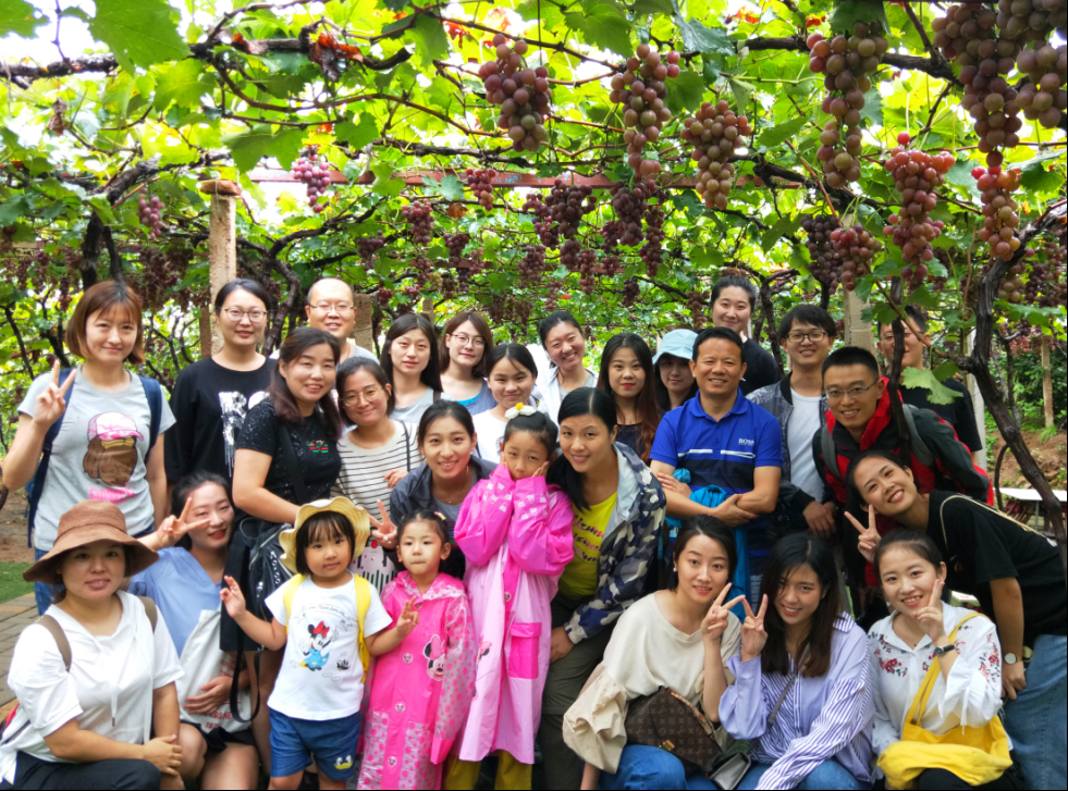 Embracing Nature and Family: Qingdao Tiansu Petrochemical Hosts Autumn Grape Picking Outing