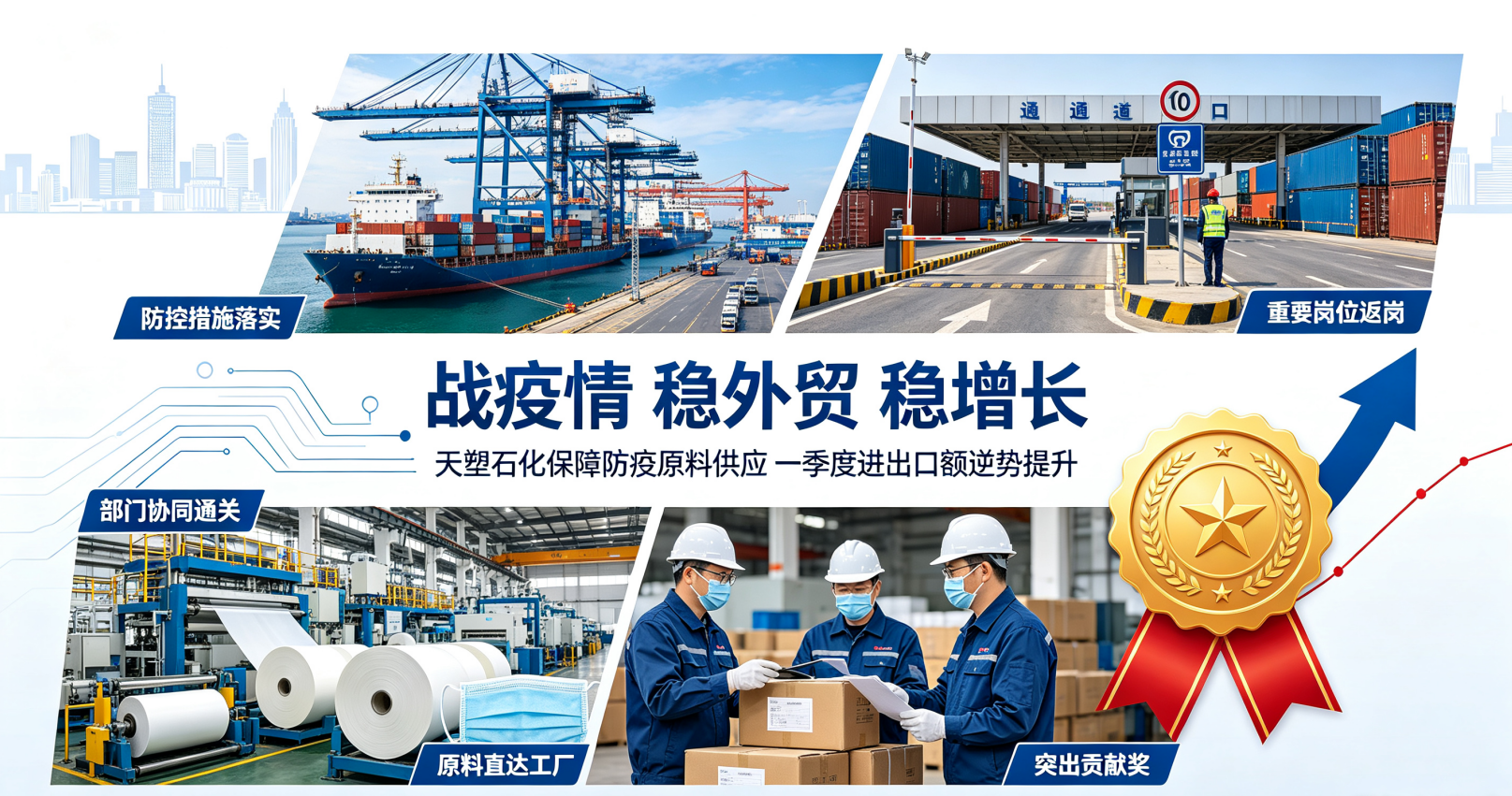 Qingdao Tiansu Petrochemical Awarded &ldquo;Outstanding Contribution in Fighting the Pandemic and Stabilizing Foreign Trade&rdquo; by Qingdao Free Trade Zone
